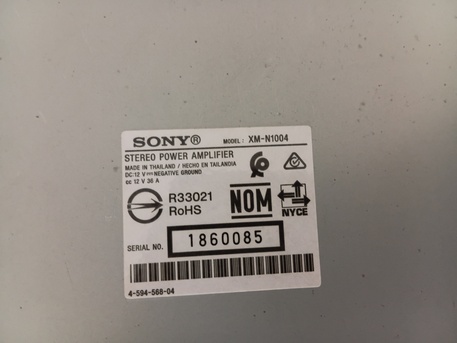 Manama, Electronics, BHD 80,  Sony Xplod Subwoofer And Amplifier For Sale