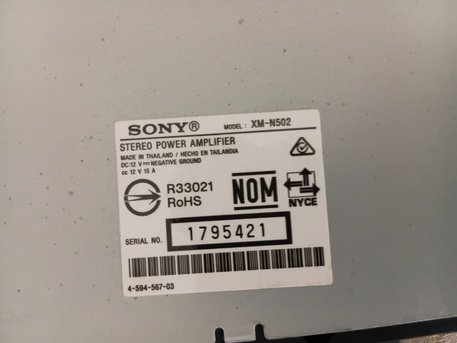 Manama, Electronics, BHD 80,  Sony Xplod Subwoofer And Amplifier For Sale