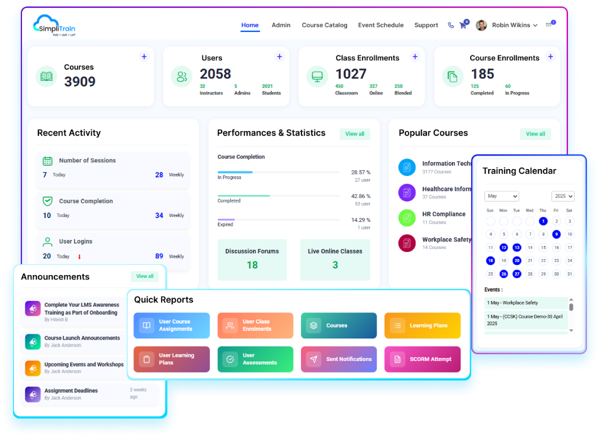 New York, Software, Deliver High-Impact Blended Learning With SimpliTrain LMS