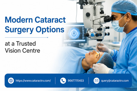 New Delhi, Health, Modern Cataract Surgery Options At A Trusted Vision Centre