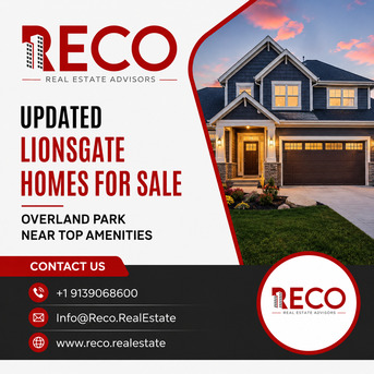 New York, Real Estate, Updated Lionsgate Homes For Sale Overland Park Near Top Amenities