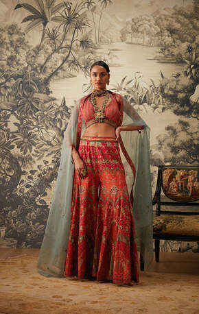 New Delhi, Clothing & Accessories, INR 39500,  Explore Wedding Sharara Suits Online At Kalista