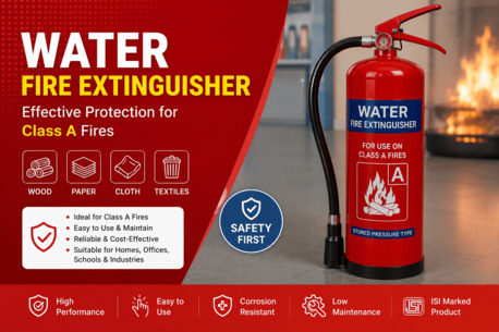 Mumbai, Industrial Machinery, Water Fire Extinguisher For Class A Fires | Reliable Fire Safety Solution By Speciality Ge