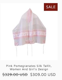 Jerusalem, Clothing & Accessories, Experience The Elegance Of Silk Tallit At Galilee Silks!