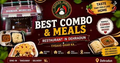 Mumbai, Food & Drink, Best Combo And Meals Restaurant In Dehradun | Namak Mirch