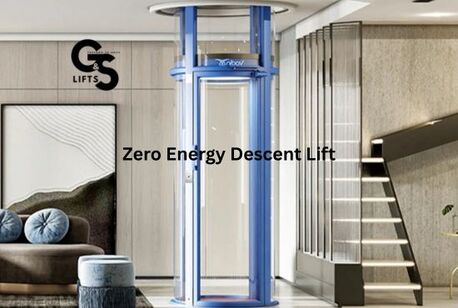 London, Construction, Smart And Innovative Zero Energy Descent Lift