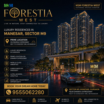 Gurgaon, Apartments, Flats, Houses & Villas, 1900 Sq. Feet,  Mega Integrated Township In Manesar | Ultimate Luxury Living