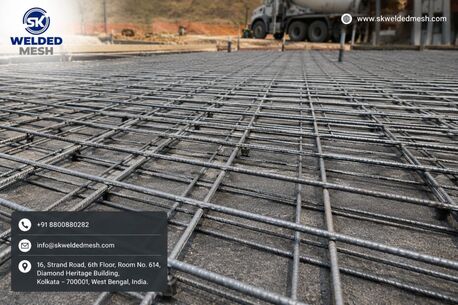 Kolkata, Wholesale Products, Precision Manufactured Reinforcement Mesh By SK Weldedmesh