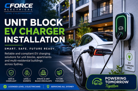 Sydney, Technical, Unit Block EV Charger Installation