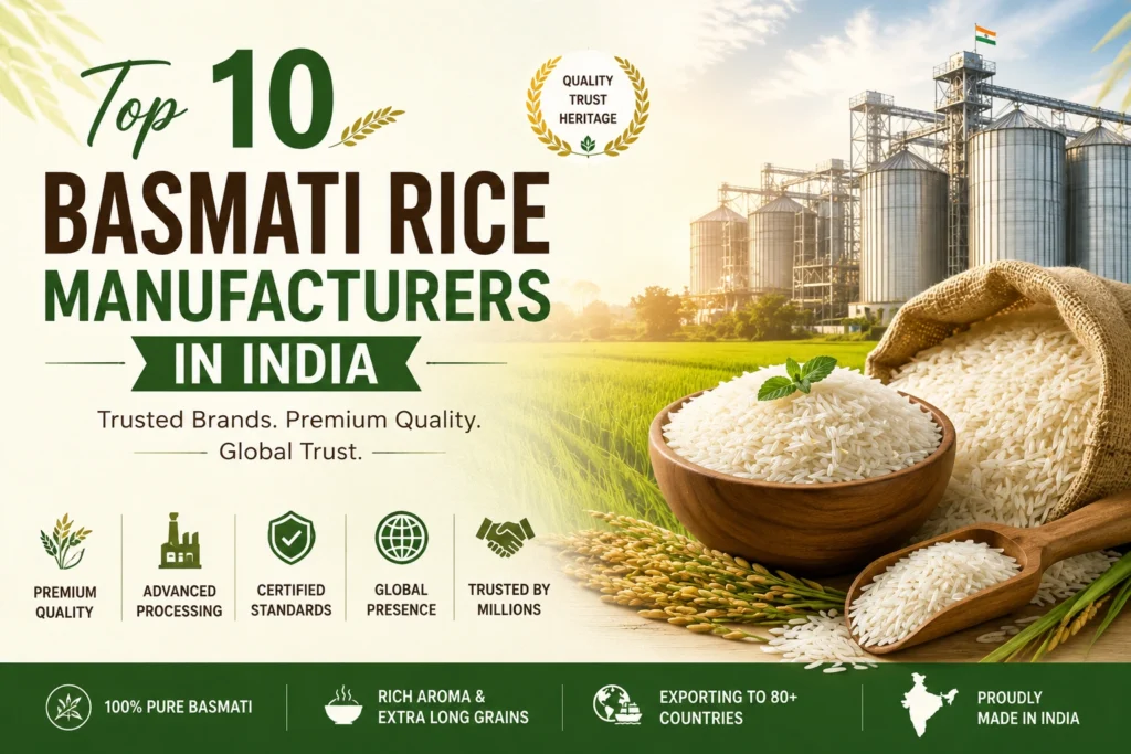Haryana, Food, Basmati Rice Manufacturers In India | Premium Quality Rice - Tasty Grain