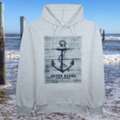 USD 15,  Vintage Outer Banks Hoodie Online With Nautical Anchor &ndash; Zapamax