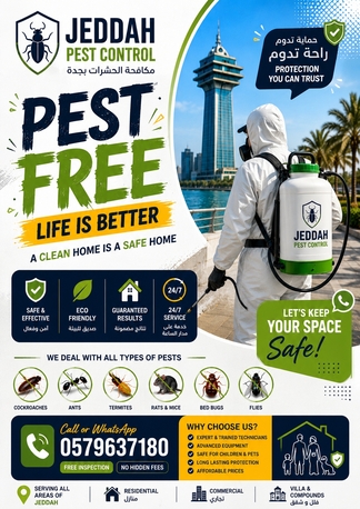 Jeddah, Pest Control, ✨ Affordable Pest Control With Guaranteed Results