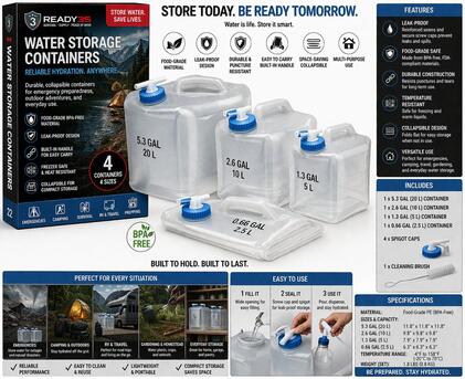 New York, Household Items, USD 150,  Best Emergency Preparedness Kit For Families In The USA