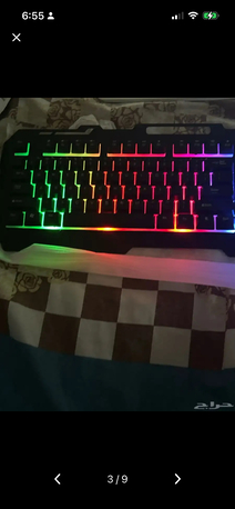 Riyadh, Electronics, SAR 15,  Electrinic Gaming Keyboard