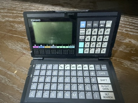 Jubail, Appliances, SAR 155,  Vintage Collectible Casio Digital Dairy Electronic Organizer Sf-4000 Pocket Organizer