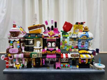 Manama, Toys & Games, BHD 20,  Lego | Miniso Building Blocks "City Corner" Complete Set