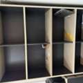 SAR 200,  Modern Bookshelf / Storage Unit &ndash; Light Wood & Grey