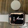 SAR 1400,  Series 7 GPS And Cellular 45 Mm Aluminum Silver Original Box And Straps Minimal Used