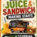 We Need Juice & Sandwich Making Staffs