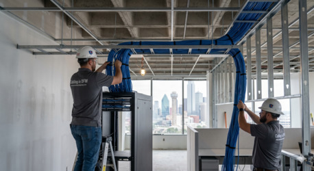 Dallas, Business, Commercial Office Network & Structured Cabling Services &ndash; Dallas-Fort Worth