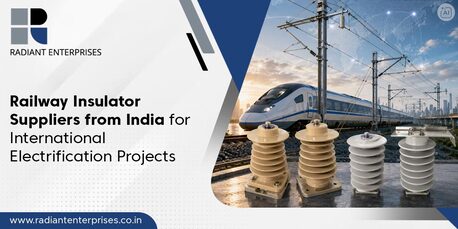 Mumbai, Heavy Equipment, INR 01,  Railway Insulator Supplier In India | Radiantenterprises
