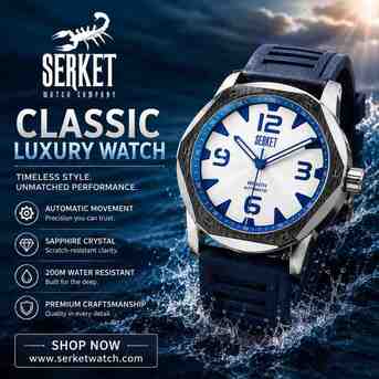 New York, Watches, USD 499,  Searching For The Perfect Classic Luxury Watch? Start Here (Serket Watch Company 2026)