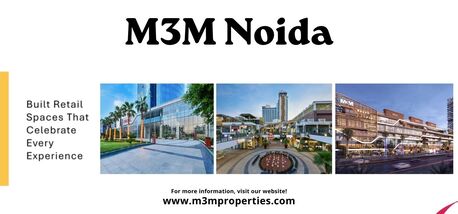 Noida, Real Estate For Sale, INR 10000000,  2 BR,  Invest In Premium Commercial Spaces At M3M Noida