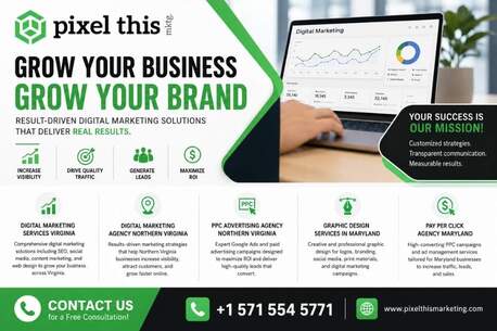 New York, Web Design & Development, Top Digital Marketing & PPC Services In Virginia And Maryland | Pixel This Marketing