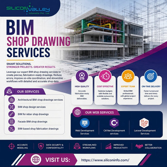 London, Construction, BIM Shop Drawing Services By Silicon Valley In The UK