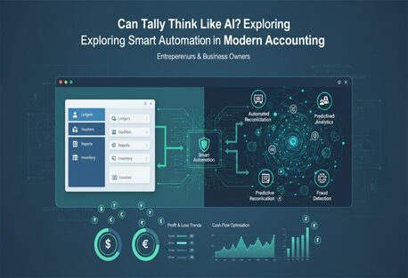 Noida, Computer, Can Tally Think Like AI? Smart Automation In Accounting