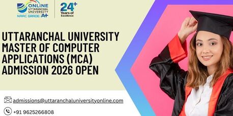 Mumbai, Lessons Offered, Uttaranchal University MCA Admission 2026 Open