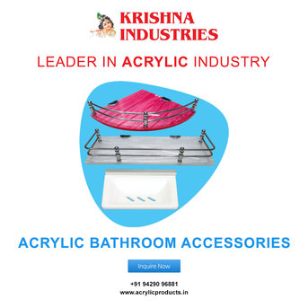Ahmedabad, Household Items, INR 500,  Premium Acrylic Bathroom Accessories Manufacturer In Rajkot