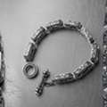 USD 059,  Mens Sterling Silver Bracelets For Timeless Style
