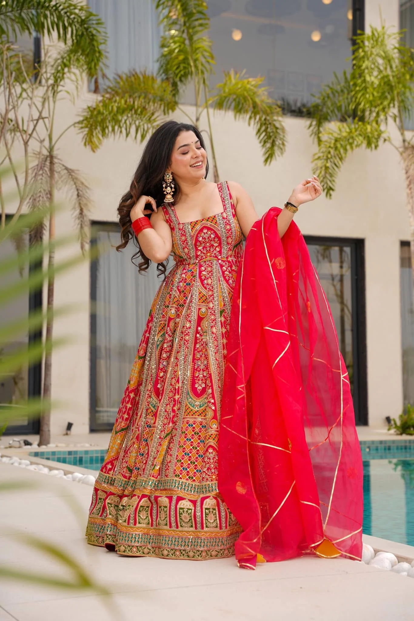 Jaipur, Clothing & Accessories, INR 11200,  Buy Royal Radiance Anarkali Maxi Online