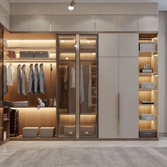 Gurgaon, Interior Design, Modular Wardrobe In Gurugram For Luxury Homes | Novella Kitchens