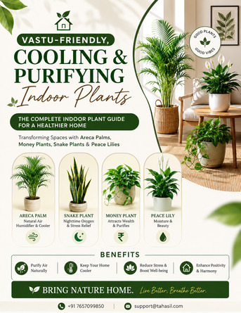 Bhubaneswar, Real Estate, Vastu-Friendly Indoor Trees: Air Purifying Plants & Vastu Plants For Home To Create A Cool