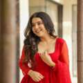 INR 5500,  Buy Velvet Red Organza Suit Set Online
