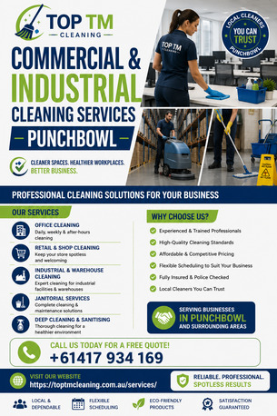Sydney, Cleaning, Commercial & Industrial Cleaning Services Punchbowl