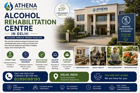 New Delhi, Health, Best Alcohol Rehabilitation Centre In Delhi For Recovery Care