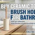 INR 1575,  Why You Should Buy Ceramic Toilet Brush Holder For Bathroom Organization