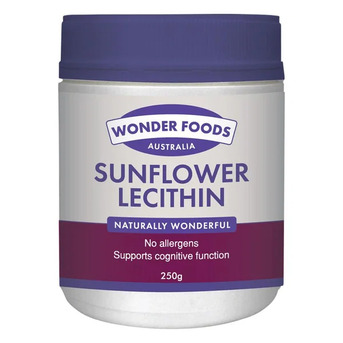 Sydney, Health & Beauty Items, AUD 43,  Buy Wonder Foods Sunflower Lecithin Powder 250g Australia