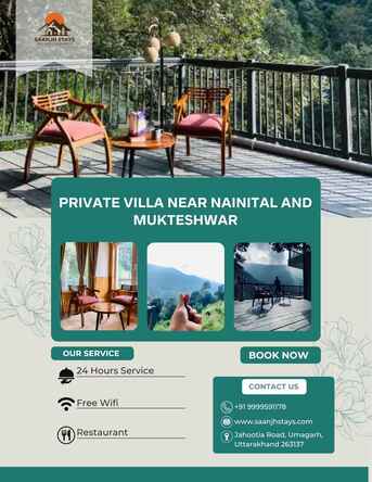 Mumbai, Travel, Private Villa Near Nainital And Mukteshwar