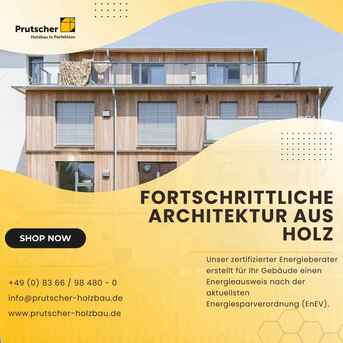 Berlin, Construction, Fortschrittliche Architektur Aus Holz