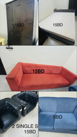 Zinj, Furniture, BHD 30,  FURNITURE FOR SALE URGENTLY SHIFTING