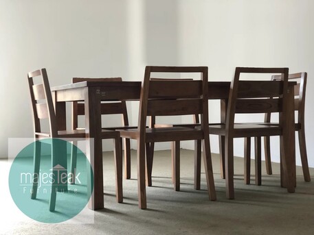 Kuala Lumpur, Furniture, MYR 2800,  Dining Set Teak -Alba Design