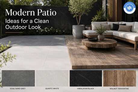 London, Farm & Garden, Modern Patio Ideas - East Yorkshire Stone