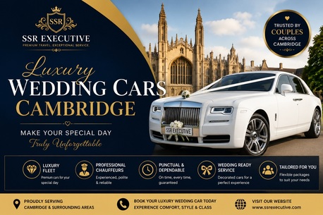 London, Passenger Transport, Luxury Wedding Cars Cambridge &ndash; Book Elegant Chauffeur Service Today