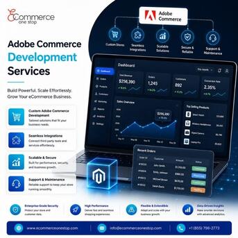 New York, Computer, Adobe Commerce Development Services In USA For Scalable ECommerce Growth