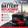 Fast & Reliable Battery Replacement Service Dubai