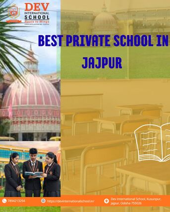 Mumbai, Education, Best Private School In Jajpur